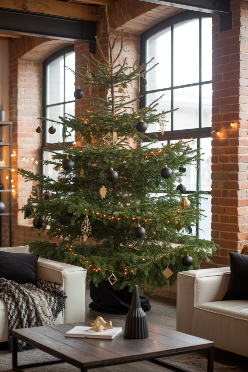 Industrial Urban Christmas Tree
