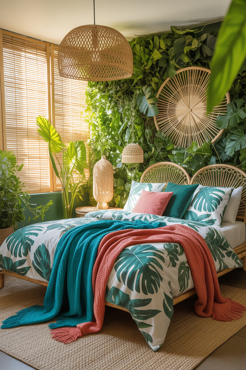 Tropical Jungle Boho Escape