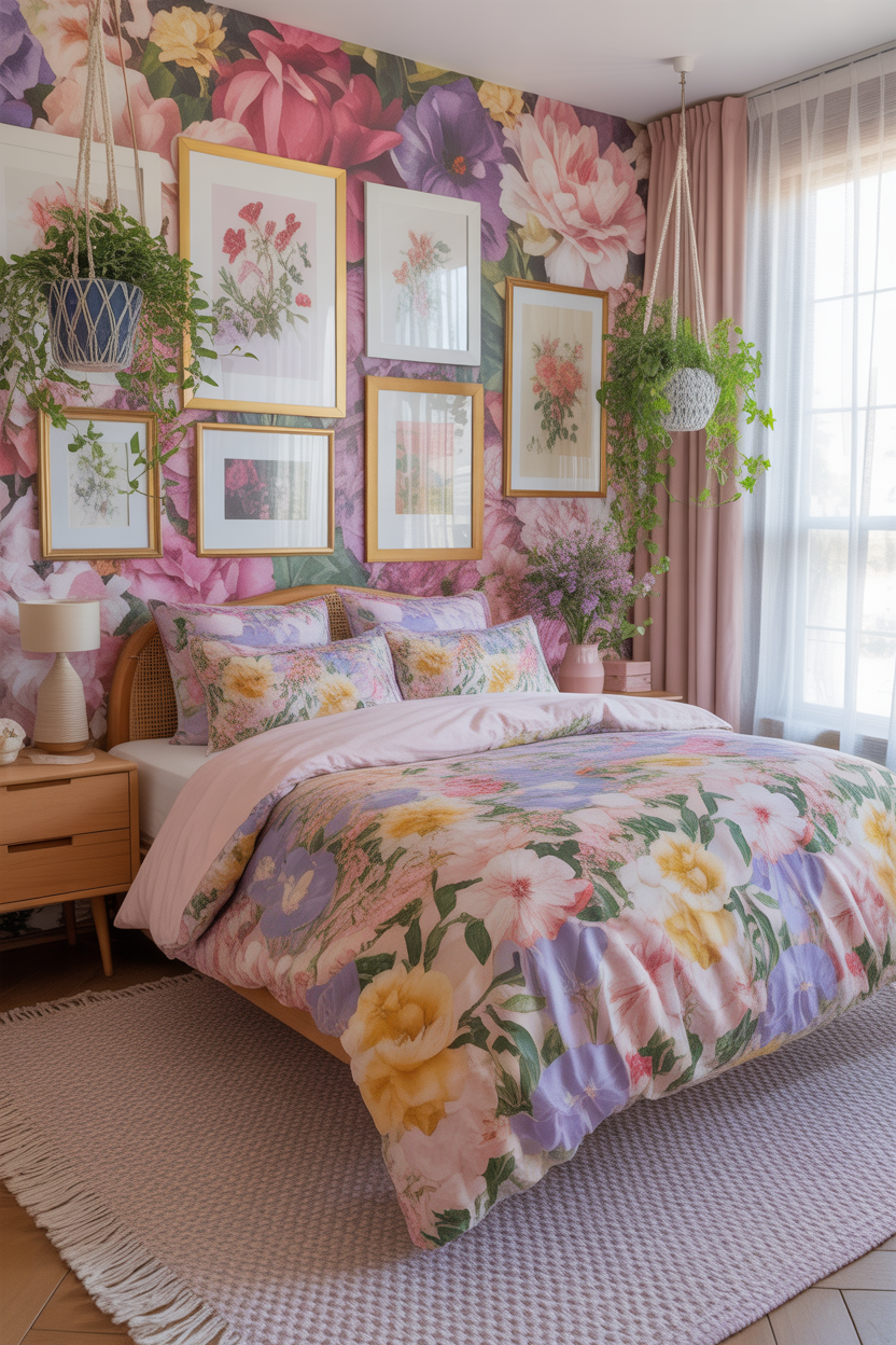 Bohemian Floral Haven