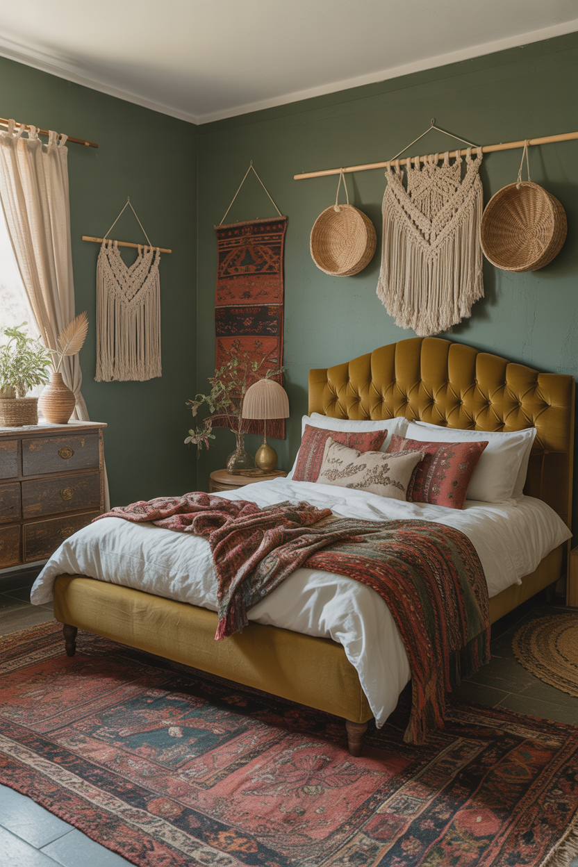 Vintage Boho Bedroom
