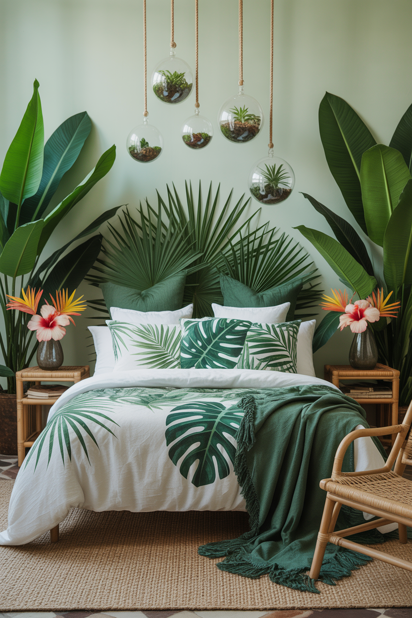 Tropical Boho Oasis