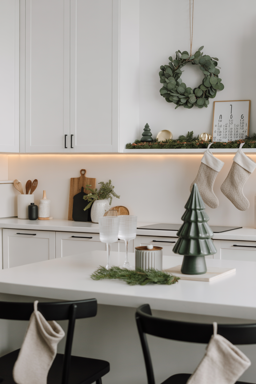 Merry Minimalist Kitchen