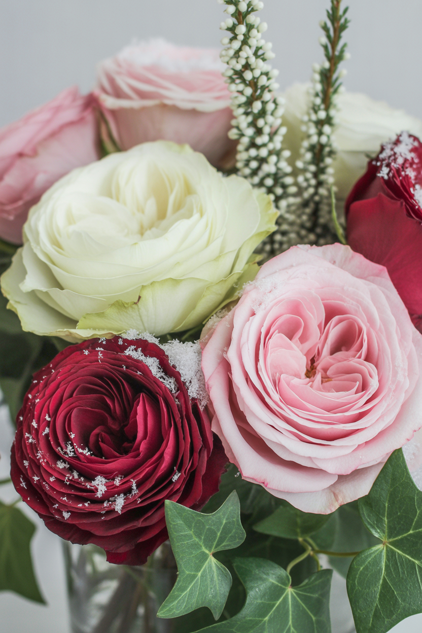 Winter Rose Garden