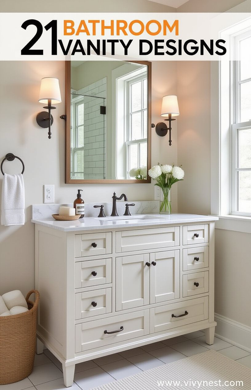 21 Bathroom Vanity Designs