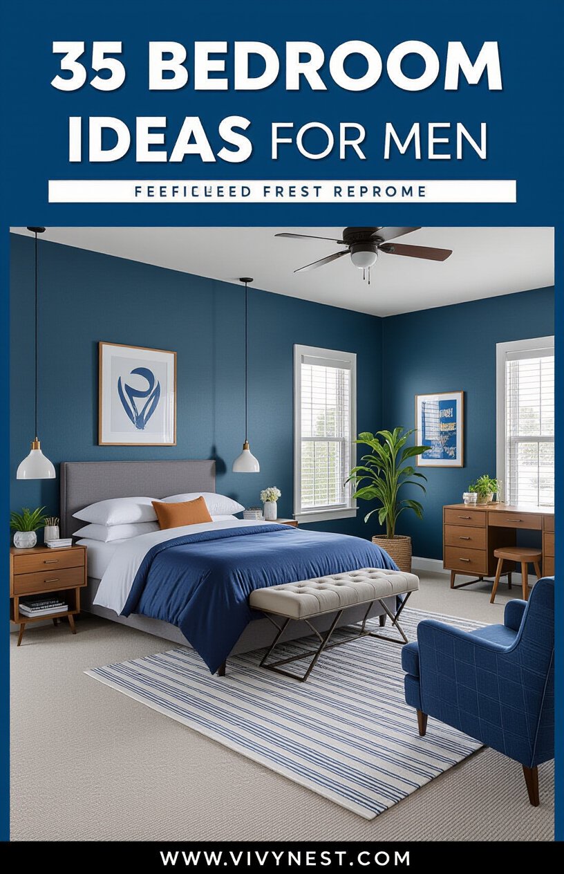 35 Bedroom Ideas for Men