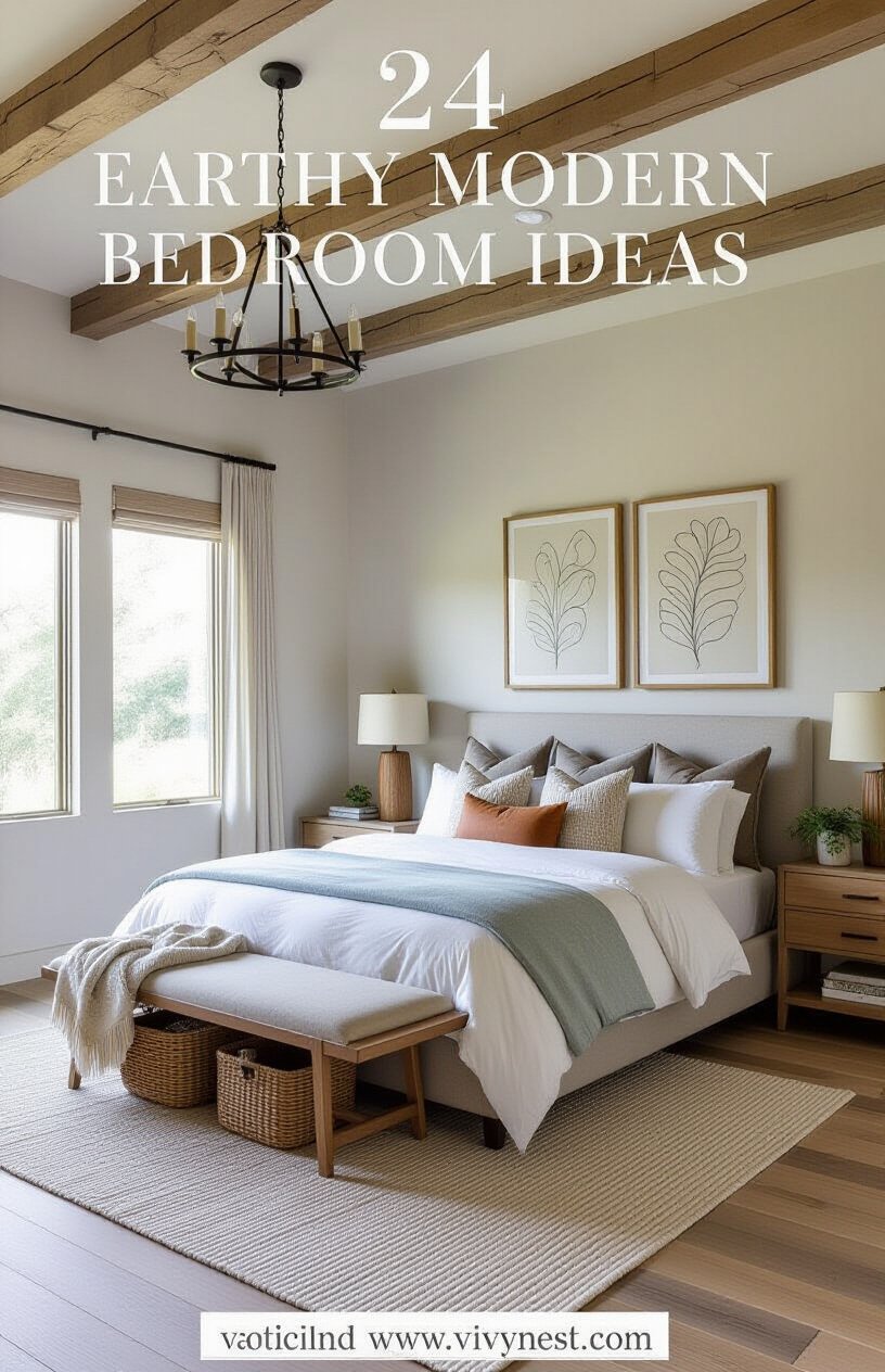 20. a Canopy Of Moss and Wood: the Nature-inspired Retreat Bedroom