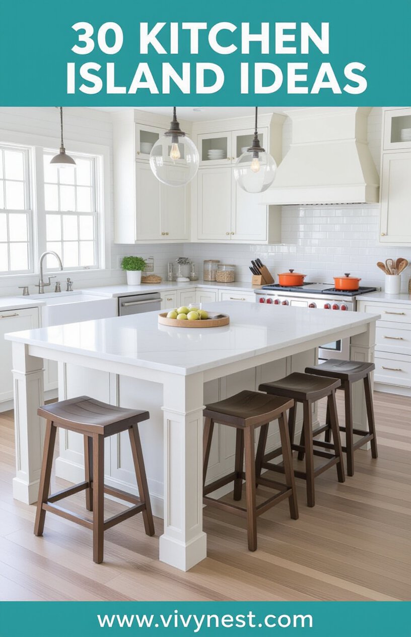 30 Kitchen Island Ideas