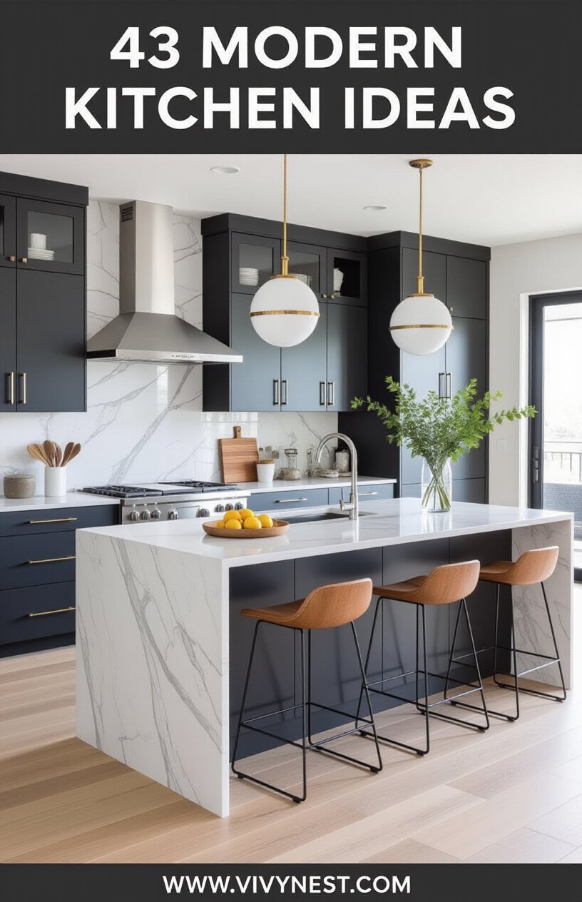 43 Modern Kitchen Ideas