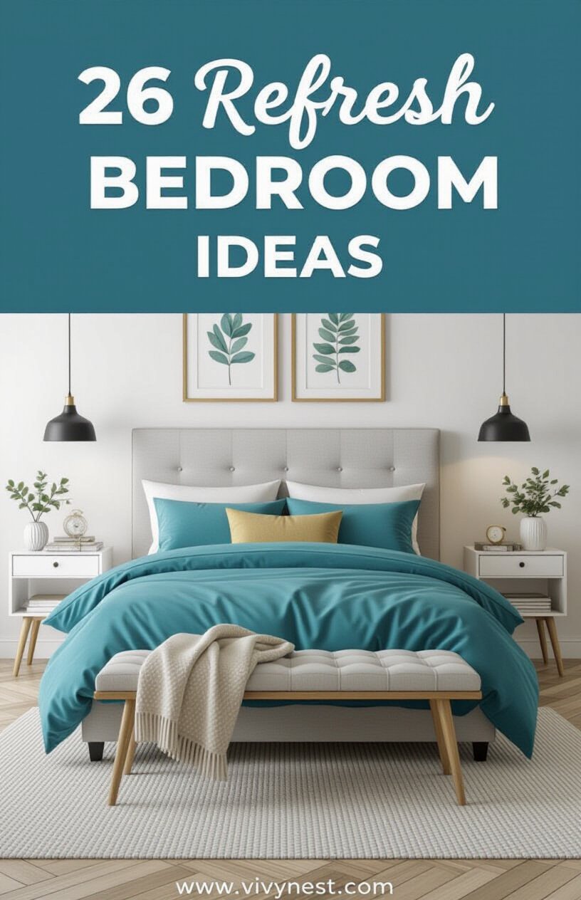26 Refresh Bedroom Ideas