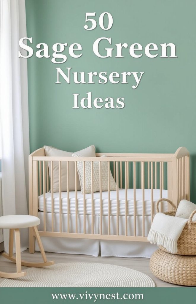 50 Sage Green Nursery Ideas – VivyNest