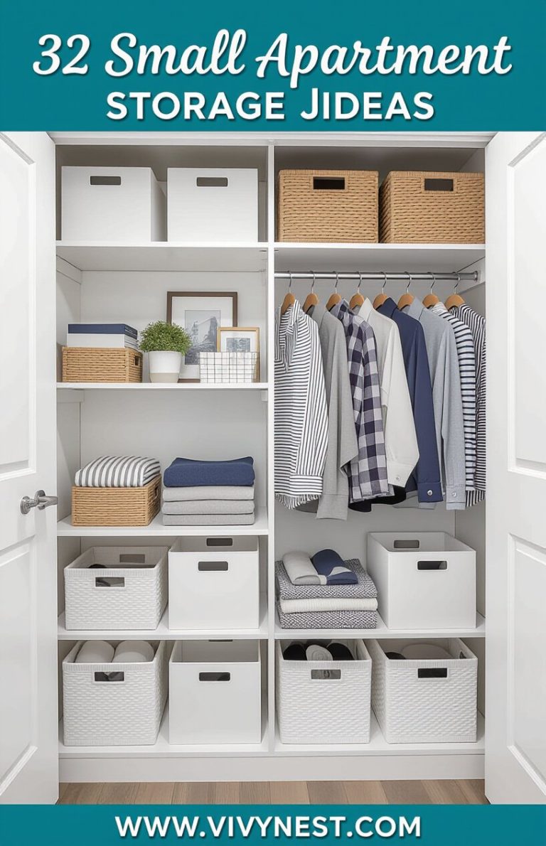 View of 32 Small Apartment Storage Ideas - VivyNest
