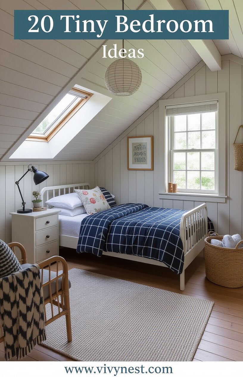 20 Tiny Bedroom Ideas