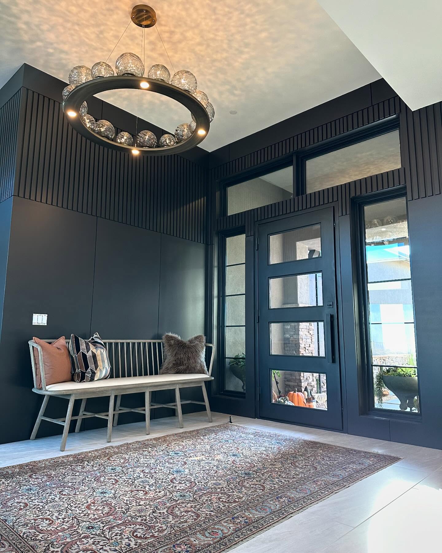 17. Crimson Crescendo: a Wall Of Drama with Textured Velvet Panels