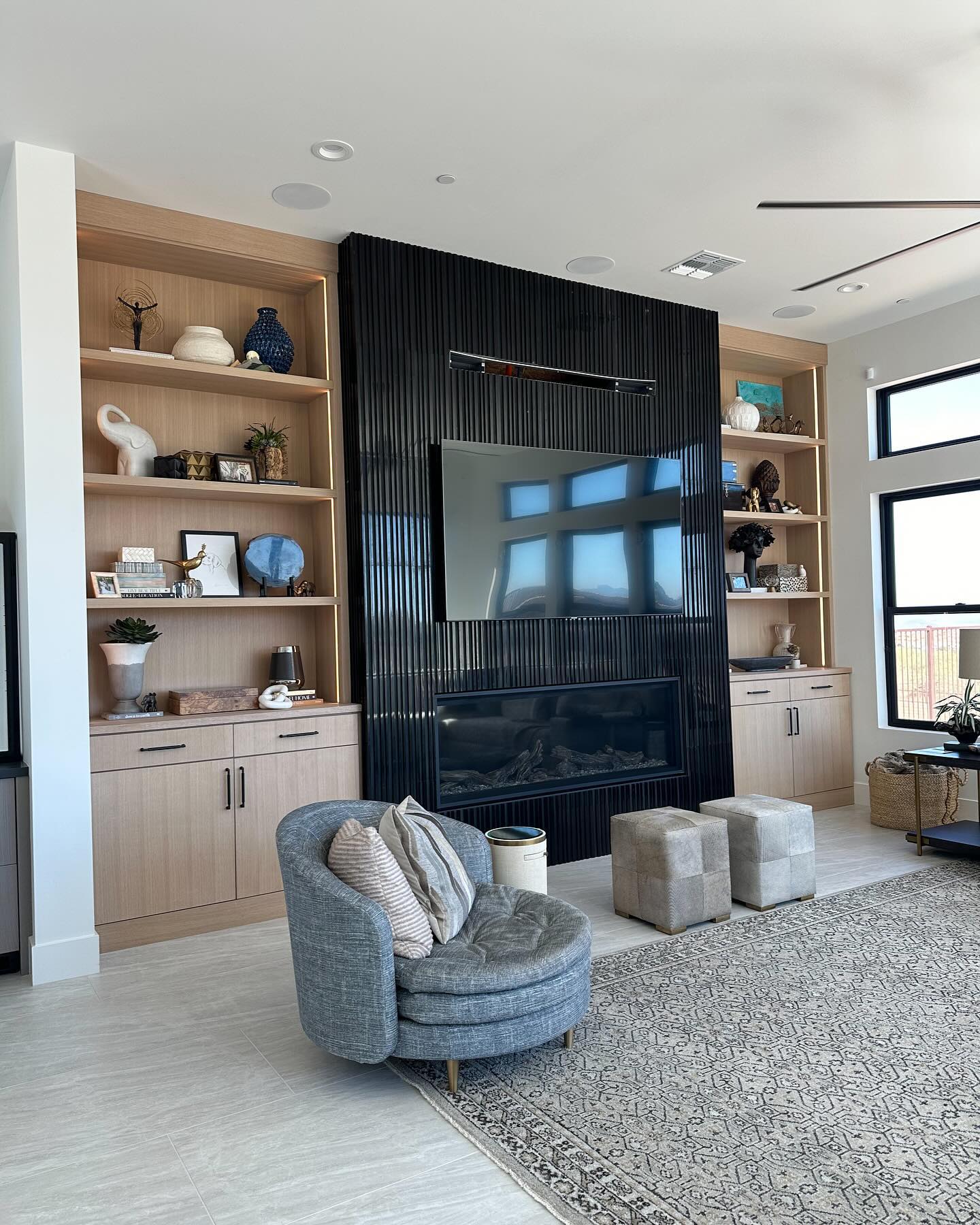 32. a Tapestry Of Teal and Terracotta Tiles with Textured Wall Accents
