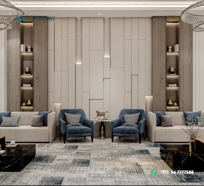 5. the Fusion Of Industrial Rivets and Soft Velvet In a Living Room Haven