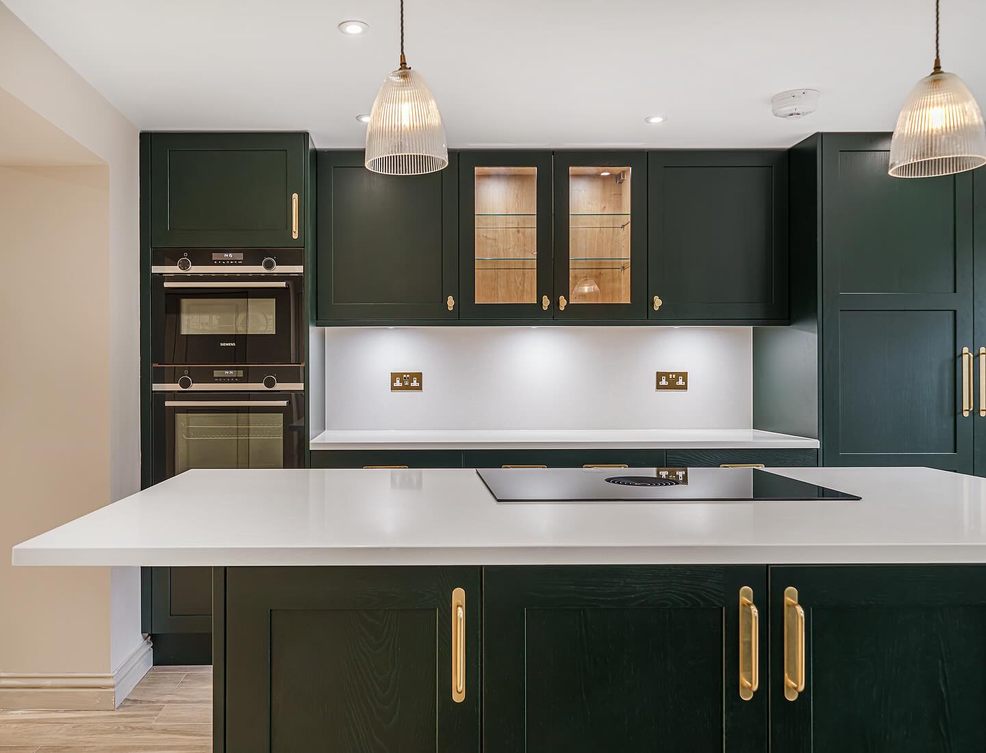 1. Green Waves and Wooden Whimsy: a Kitchen with Character