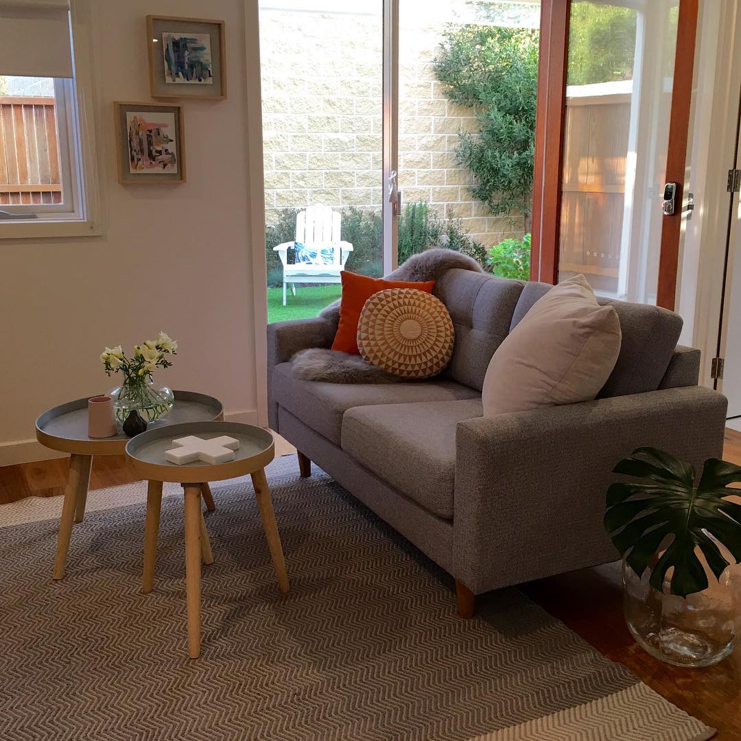 15. a Kaleidoscope Of Cozy Corners with a Suspended Wooden Shelf