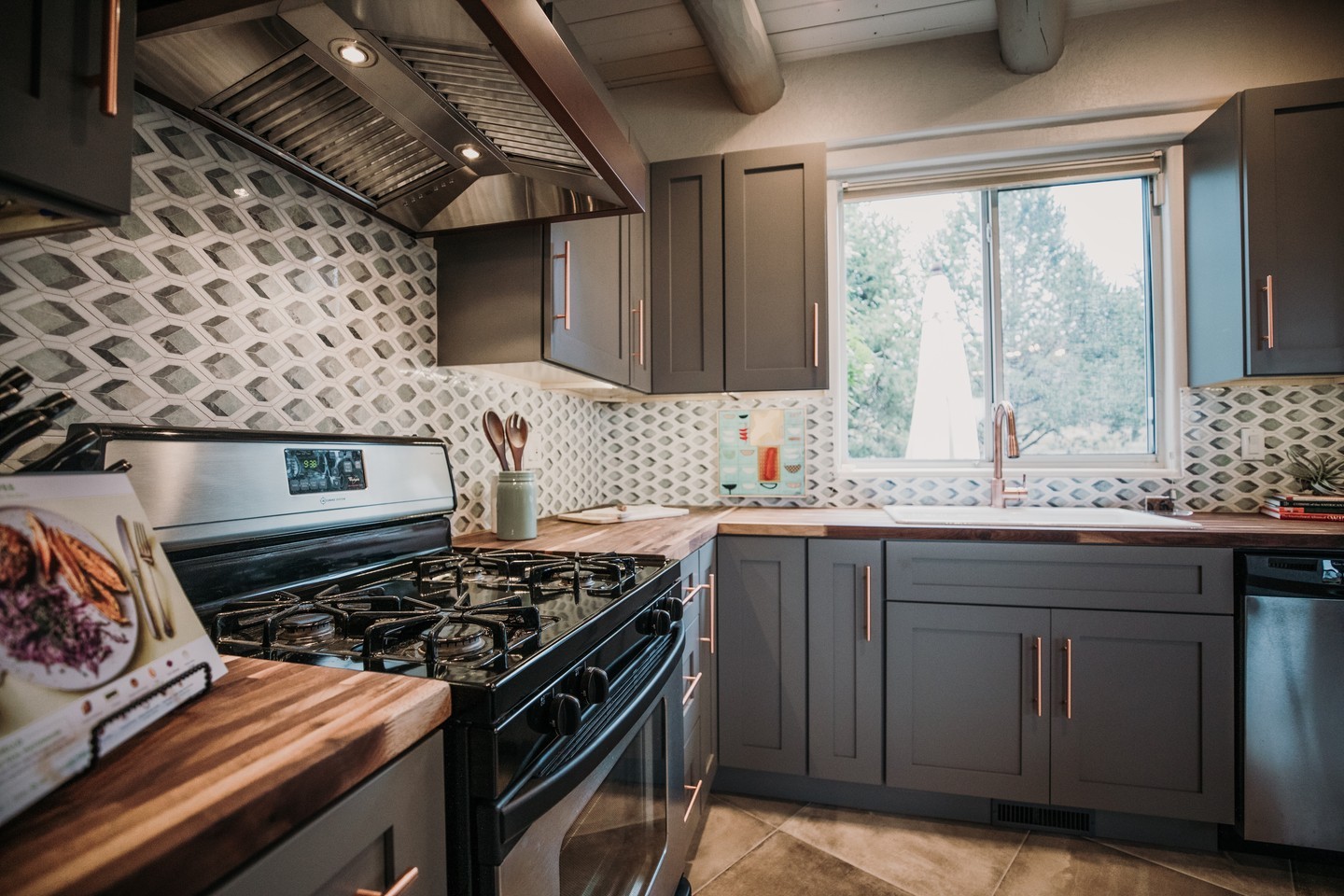 8. Vibrant Mosaic Tiles with Cobalt Blue Accents Reflecting Sunlight