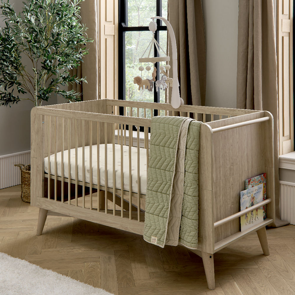 34. Sage Green Canopy Cradling a Woven Starry Dream