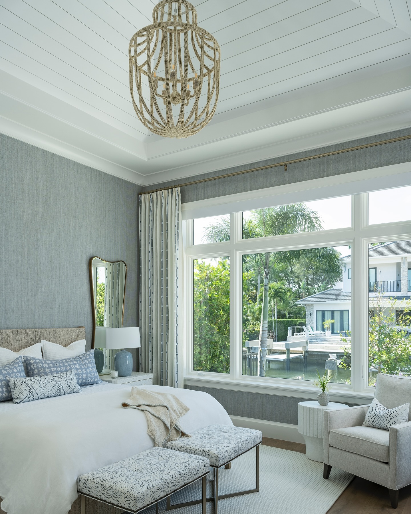 21. Seafoam Green Accents Meet Coastal Charm In a Nautical Nook
