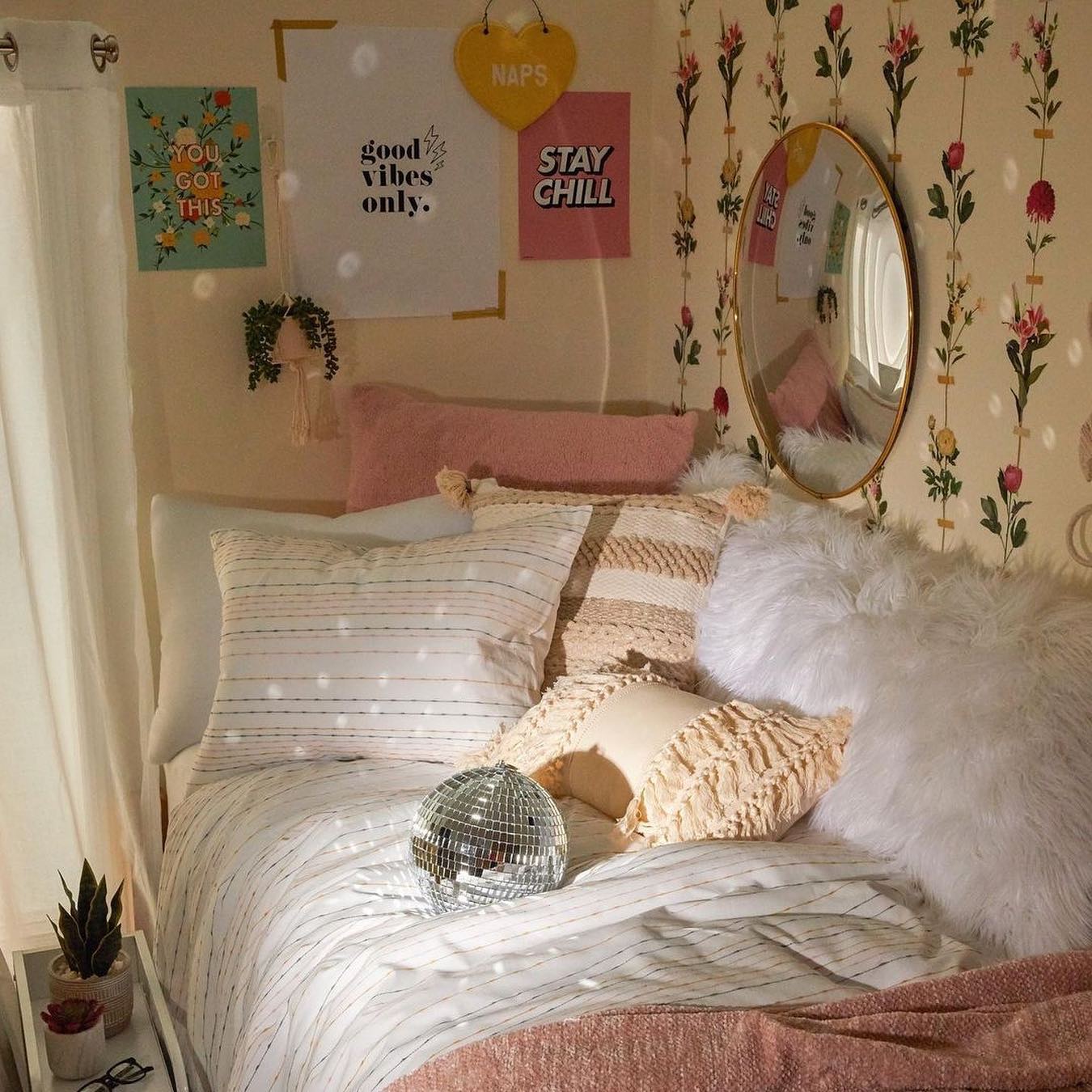 25. a Tapestry Of Bohemian Dreams with a Canopy Of Fairy Lights