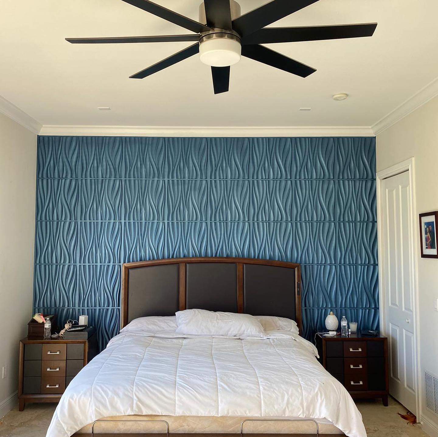 49. a Tapestry Of Teal and Terracotta with Vintage Vanity Accents