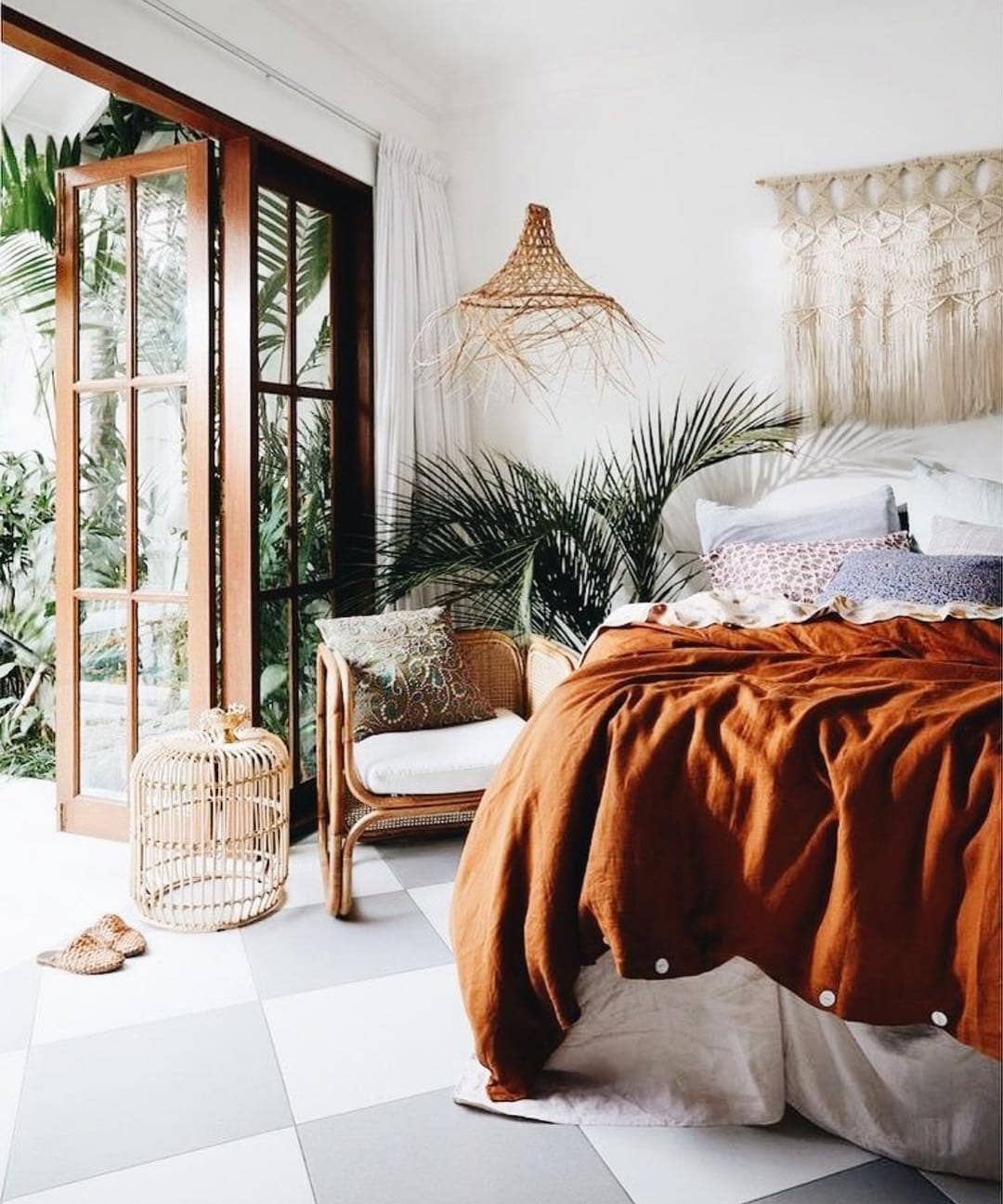 24. the Soft Glow Of Amber Accents Against Rustic Pine and Woven Textures