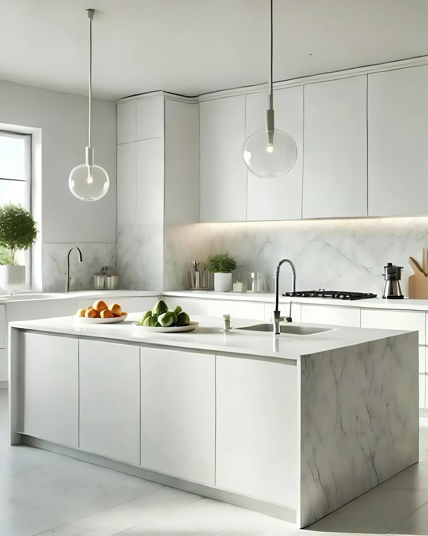 11. Amber Waves Of Grain Kitchen Cabinets with Copper Accents