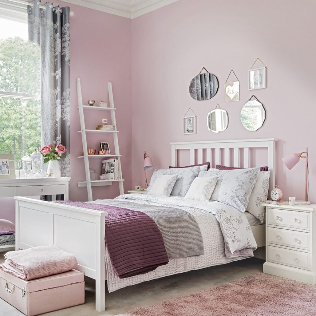48. a Ballet Slipper Pink Canopy with Tulle Drapes and Crystal Chandelier