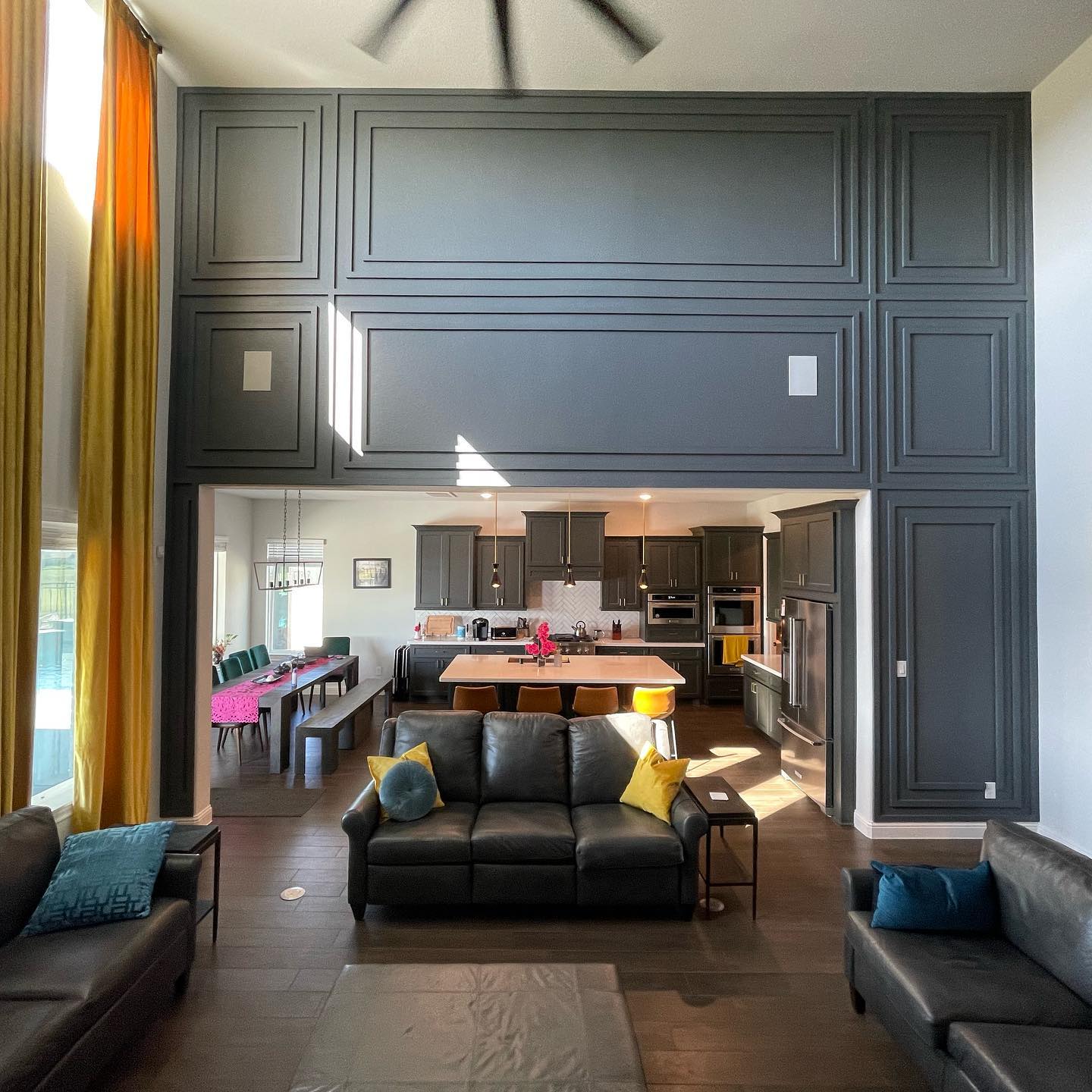 23. a Tapestry Of Teal and Terracotta Tiles with a Woven Wicker Accent