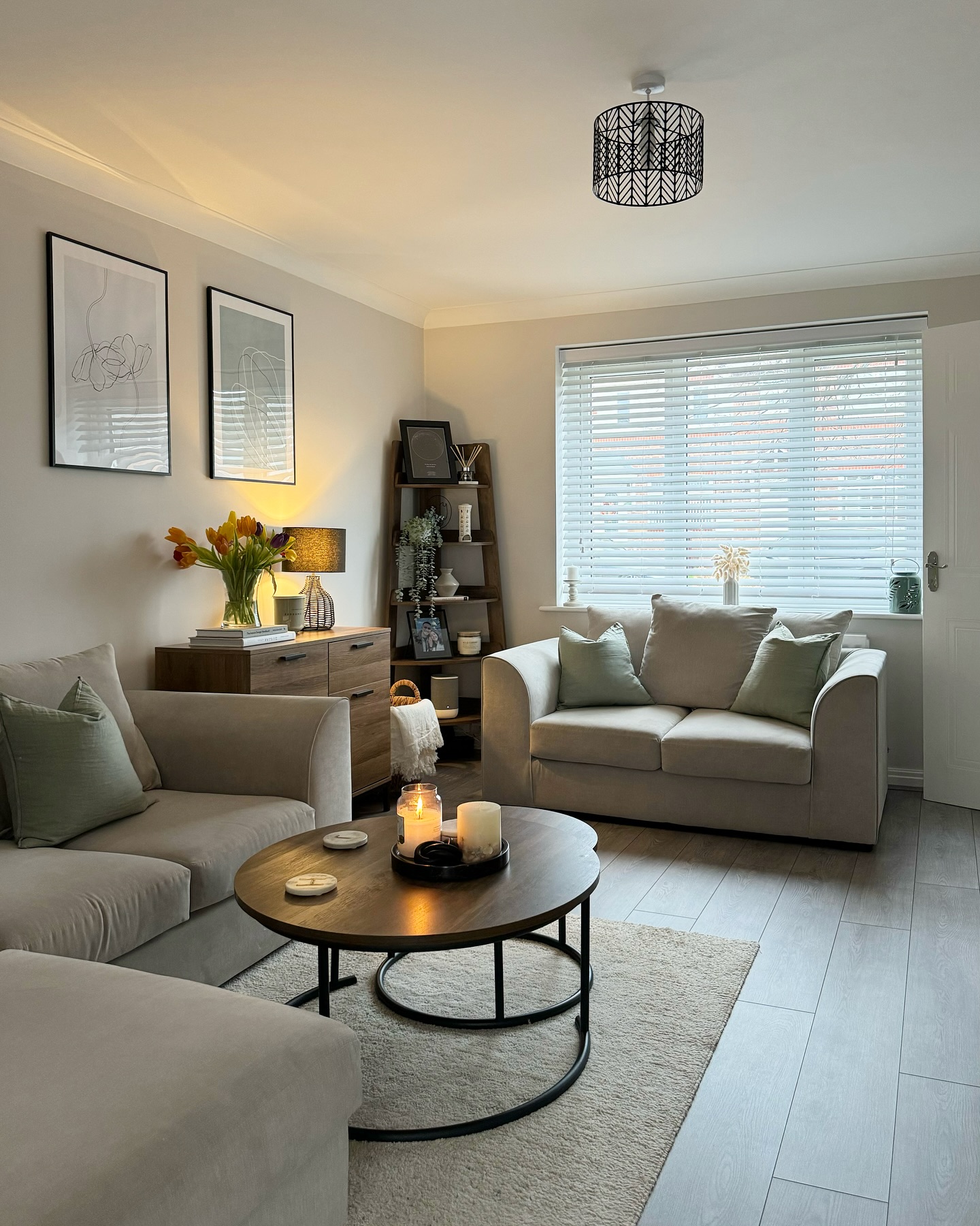 3. a Sunlit Canvas Of Neutral Tones with Geometric Accents