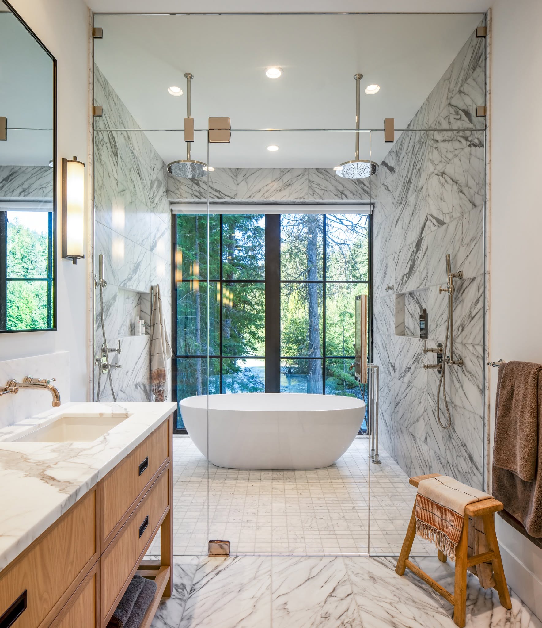 6. a Cascade Of Copper Tiles and a Forest Of Foliage
