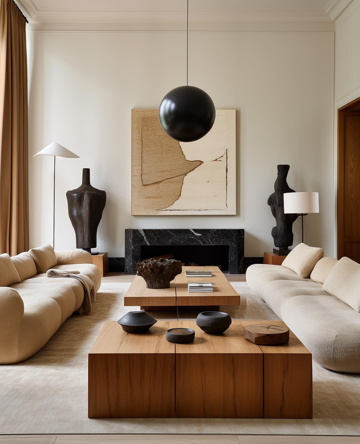 5. the Geometry Of Serenity: Triangular Shelves and Monochromatic Sofa Fusion