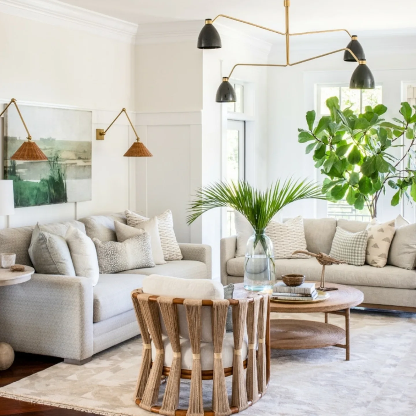 25. Vibrant Magenta Accent Wall with Geometric White Shelves and a Floating Console