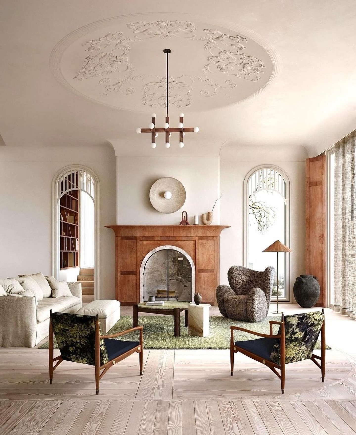 22. Moonlit Shadows on Geometric Walls: a Living Room Transformation