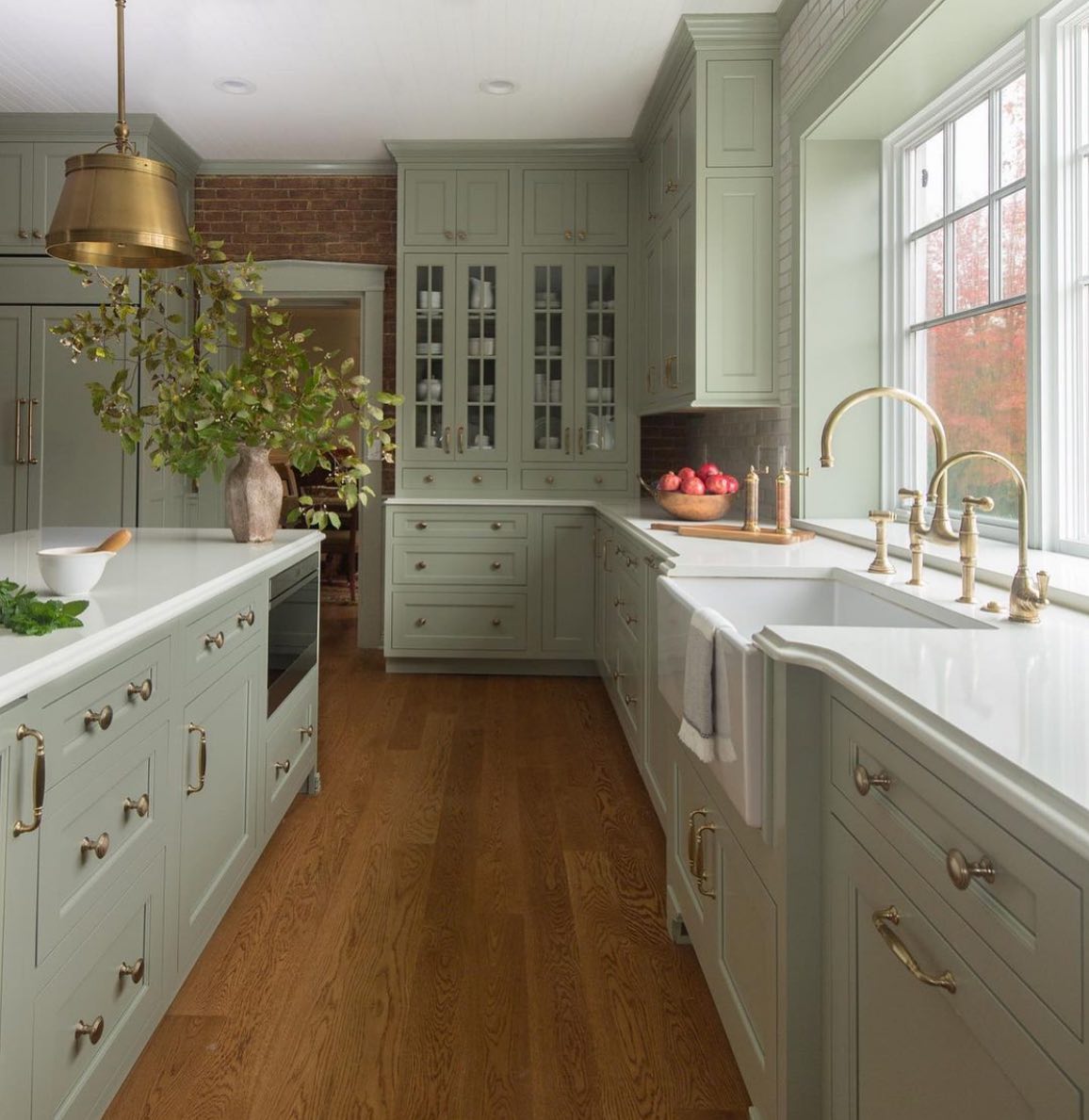 7. the Verdant Vines and Copper Accents Kitchen Transformation
