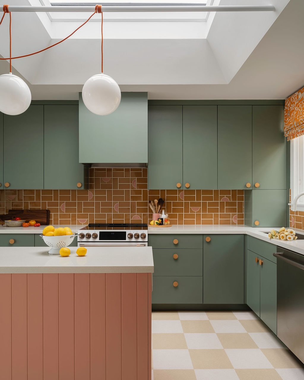 24. Verdant Vines and Copper Accents: a Kitchen Transformation