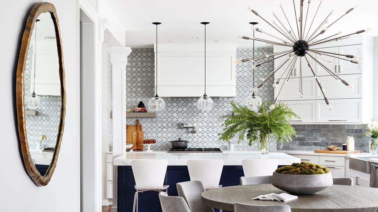 40. Vibrant Red Accents Meet Rustic Charm In a Cozy Kitchen Nook