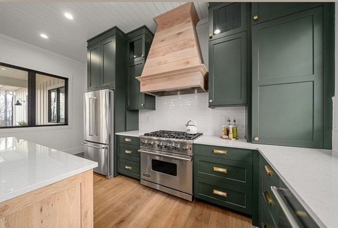 28. Verdant Vines and Copper Accents: a Kitchen Transformation