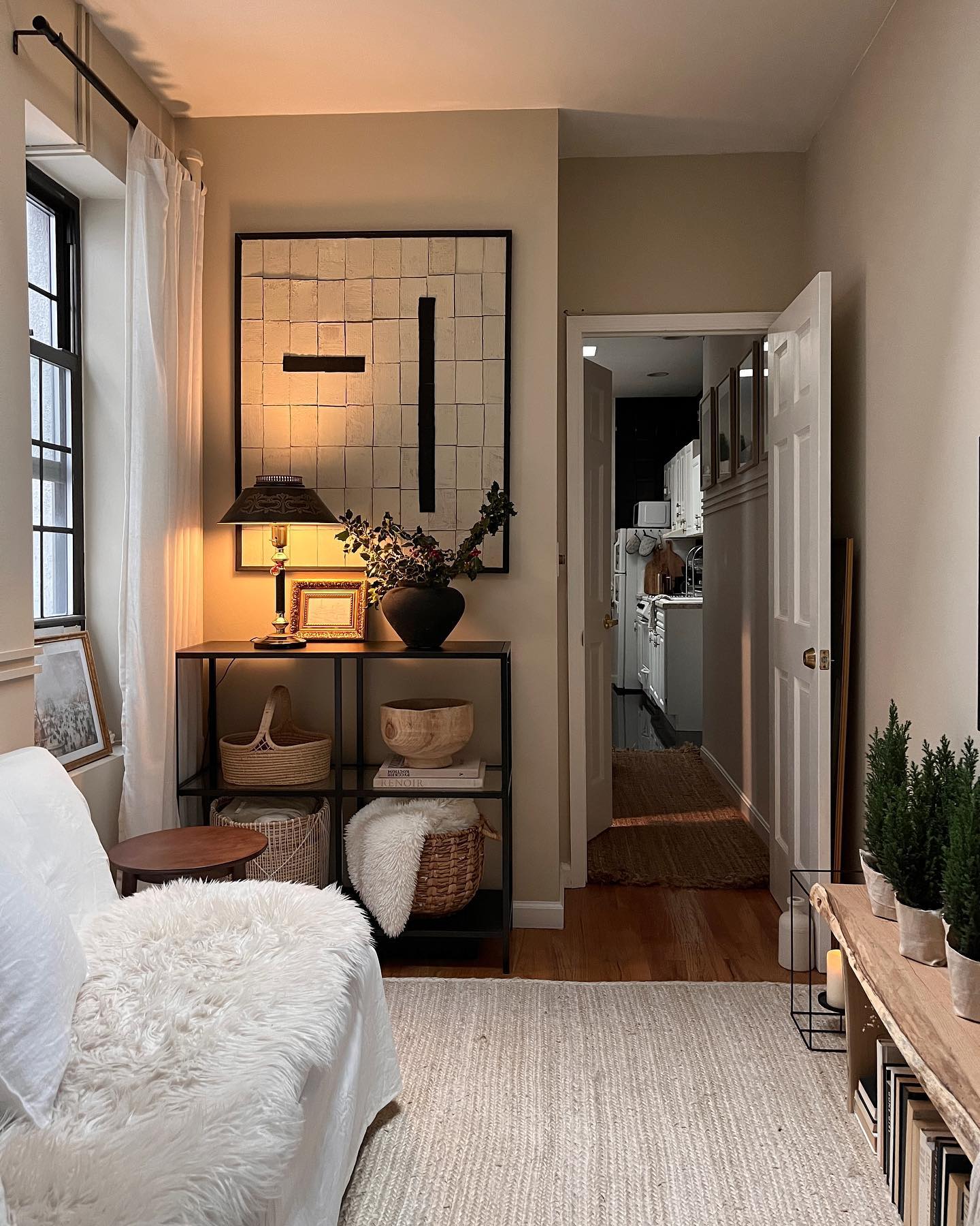 29. a Tapestry Of Bohemian Comfort with Macrame and Geometric Patterns