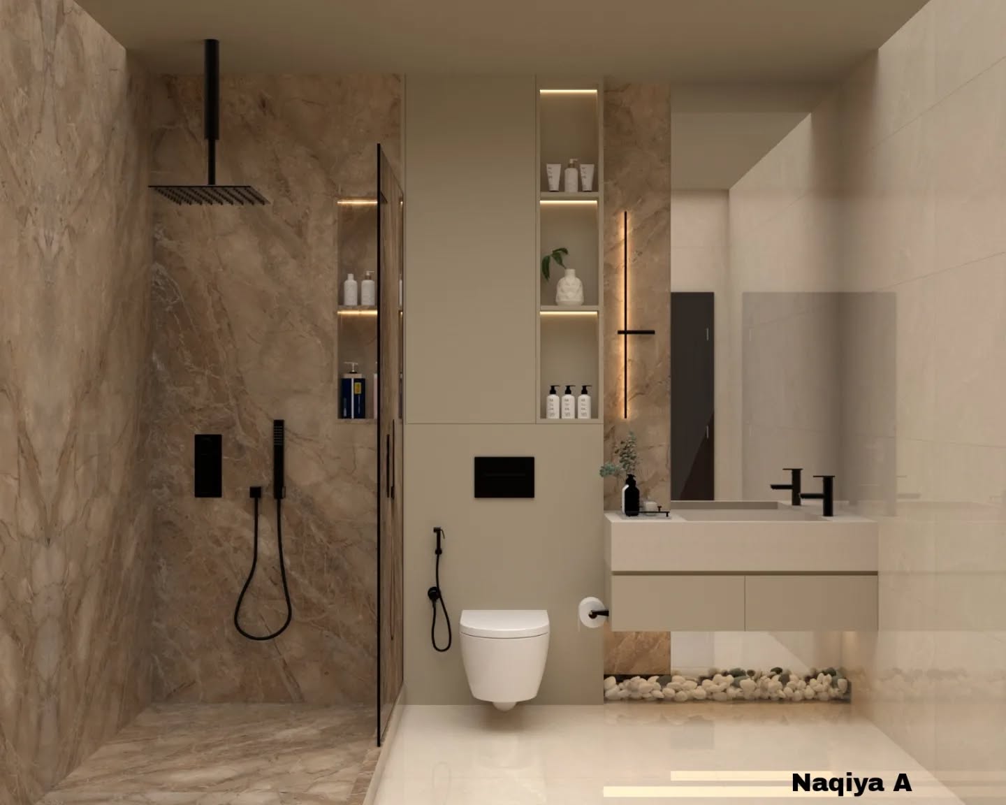 26. Mosaic Tile Marvel: the Geometric Delight Of a Salmon Pink Sink Basin