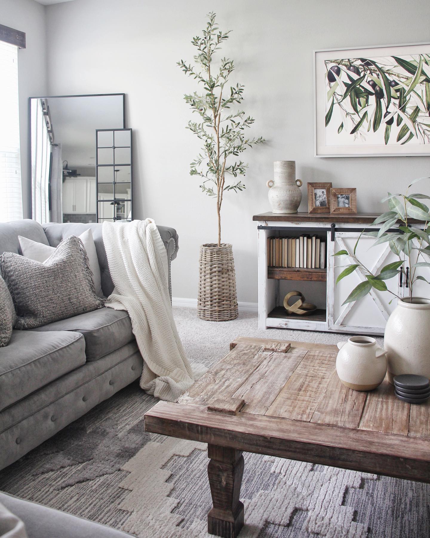 31. Rustic Charm Meets Industrial Edge with Exposed Brick and Metal Accents