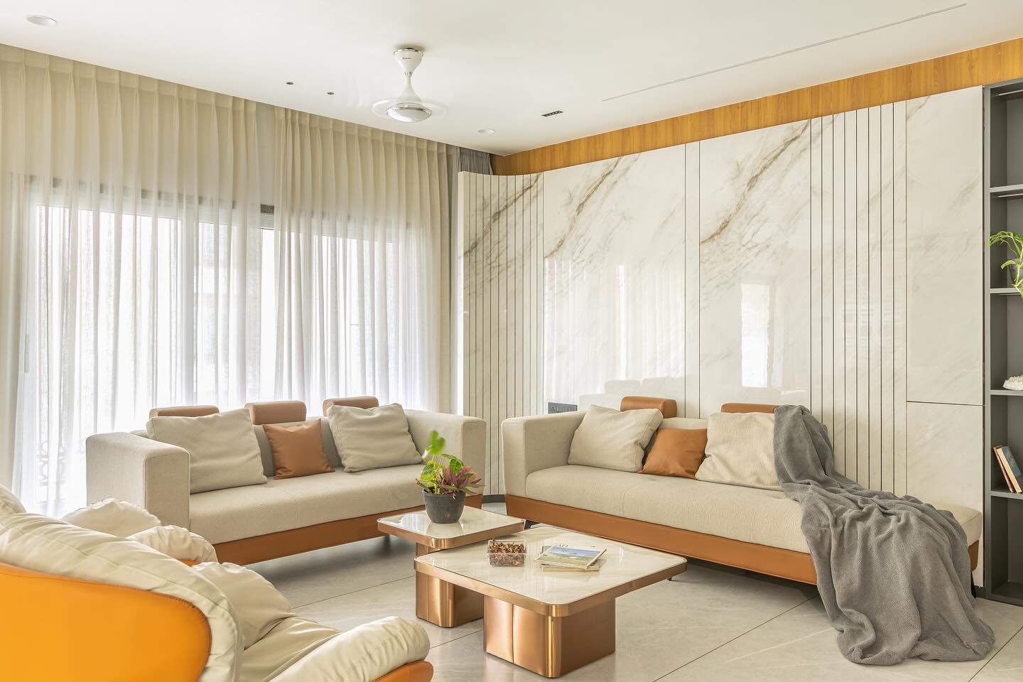 19. the Interplay Of Geometric Patterns and Soft Pastels In a Living Room Retreat