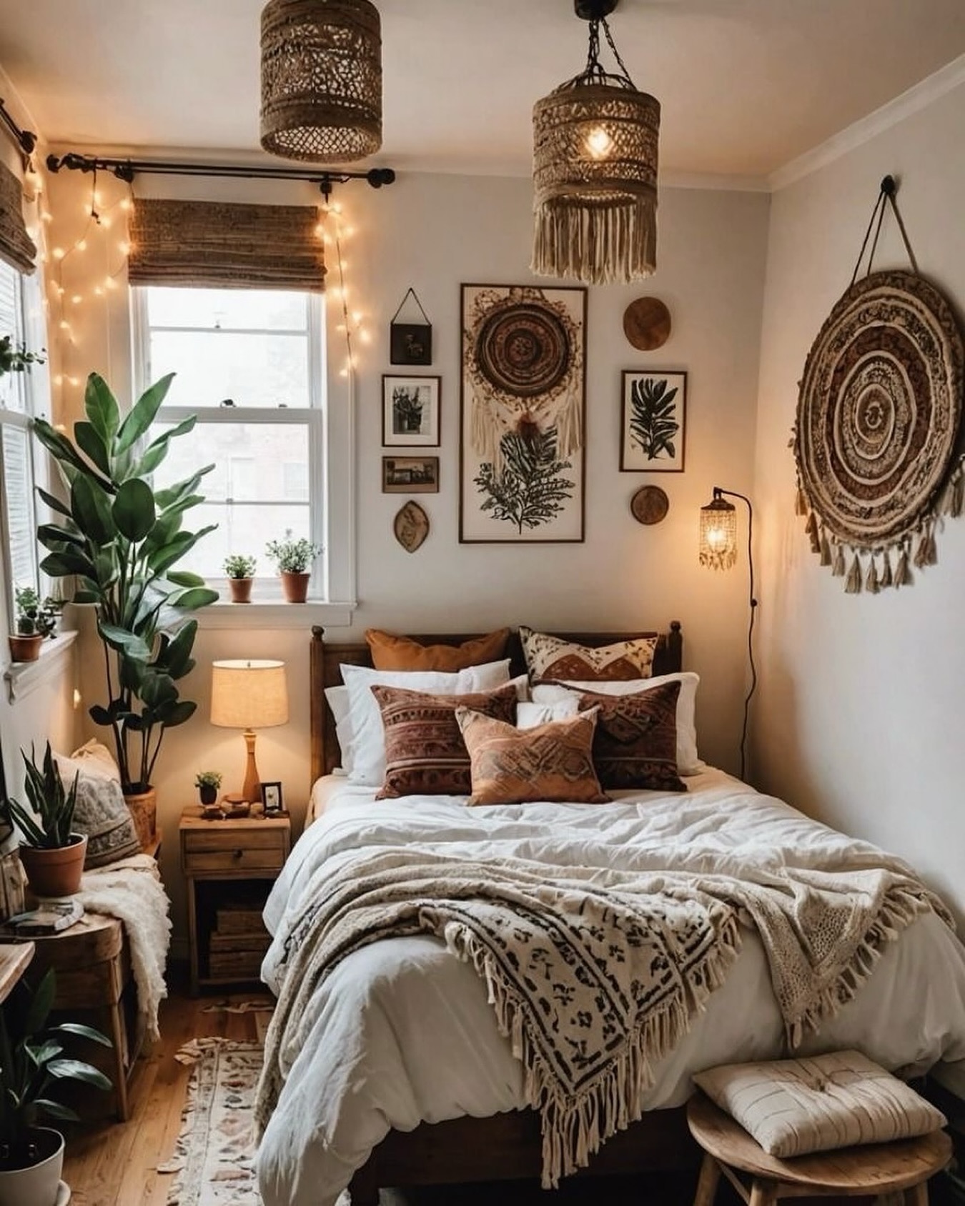 64. the Crimson Poppy Bloom Wall Art Amidst Soft Neutral Tones
