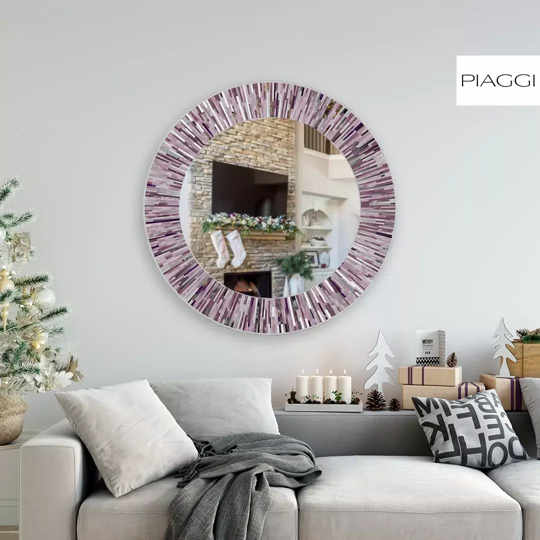 19. a Symphony Of Reflections with Hanging Geometric Mirrors and Succulent Accents