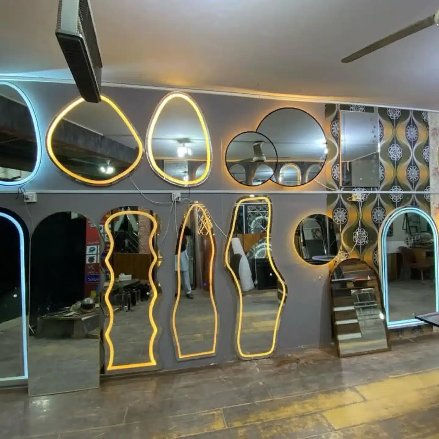 23. a Kaleidoscope Of Reflections: Geometric Mirrors Overlapping In a Dance Of Light