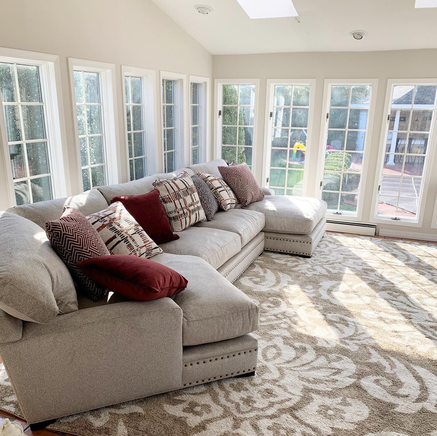 8. Vintage Typewriter on Weathered Wood Shelf: a Cozy Farmhouse Accent