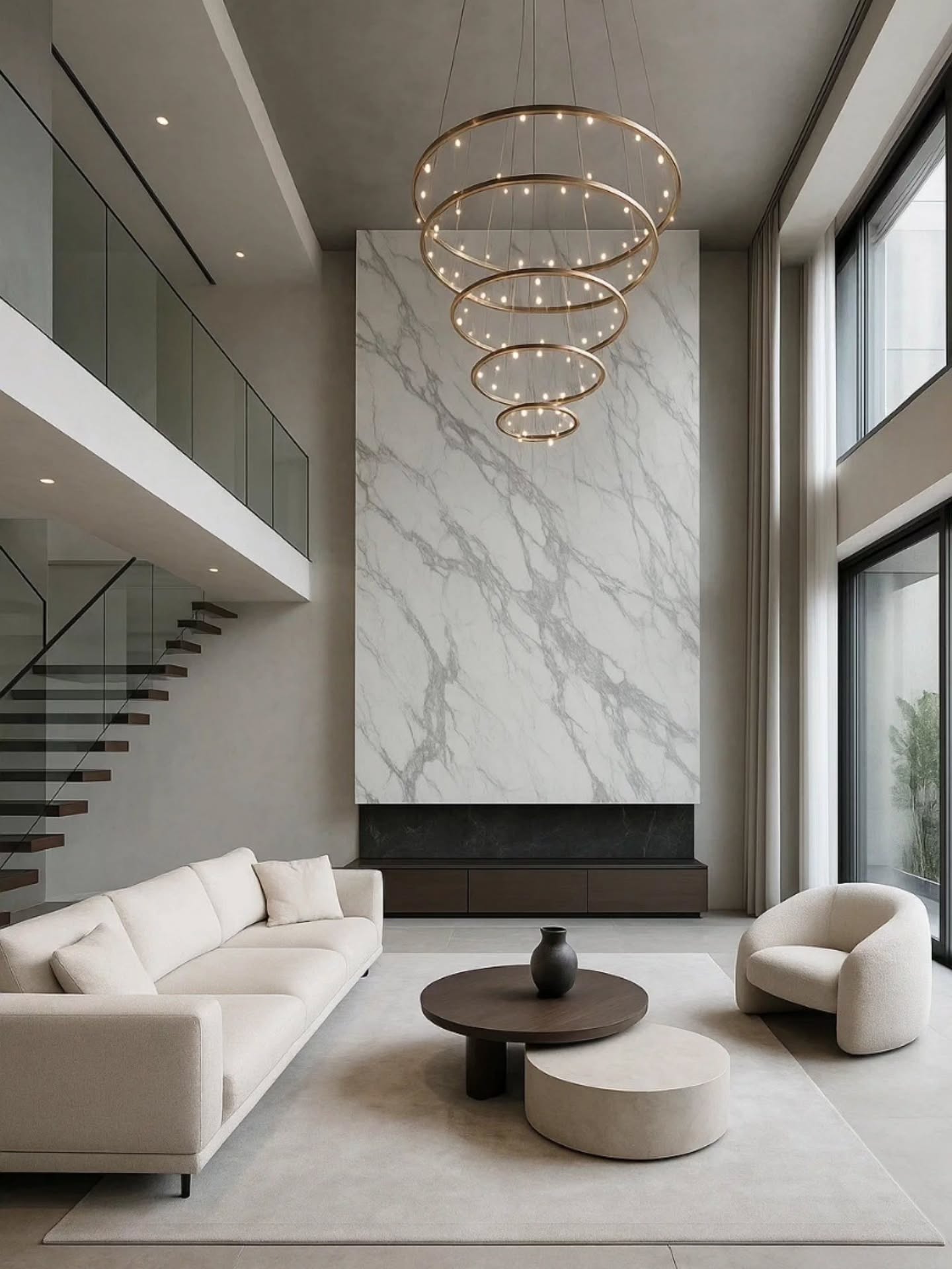 5. the Crimson Velvet Sofa with Geometric Gold Accents and Monstera Leaves