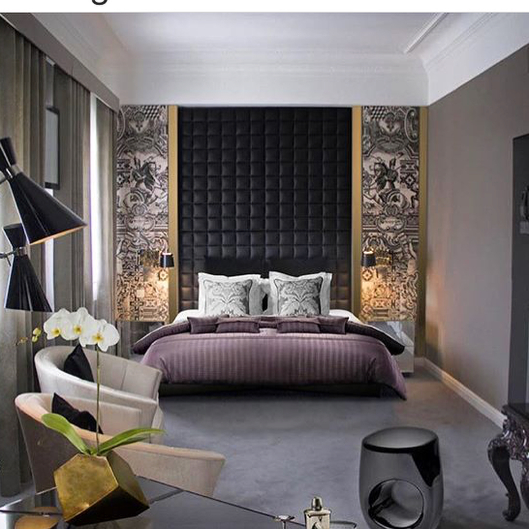 19. Moonlit Forest Canopy Bed In a Dark Boho Haven