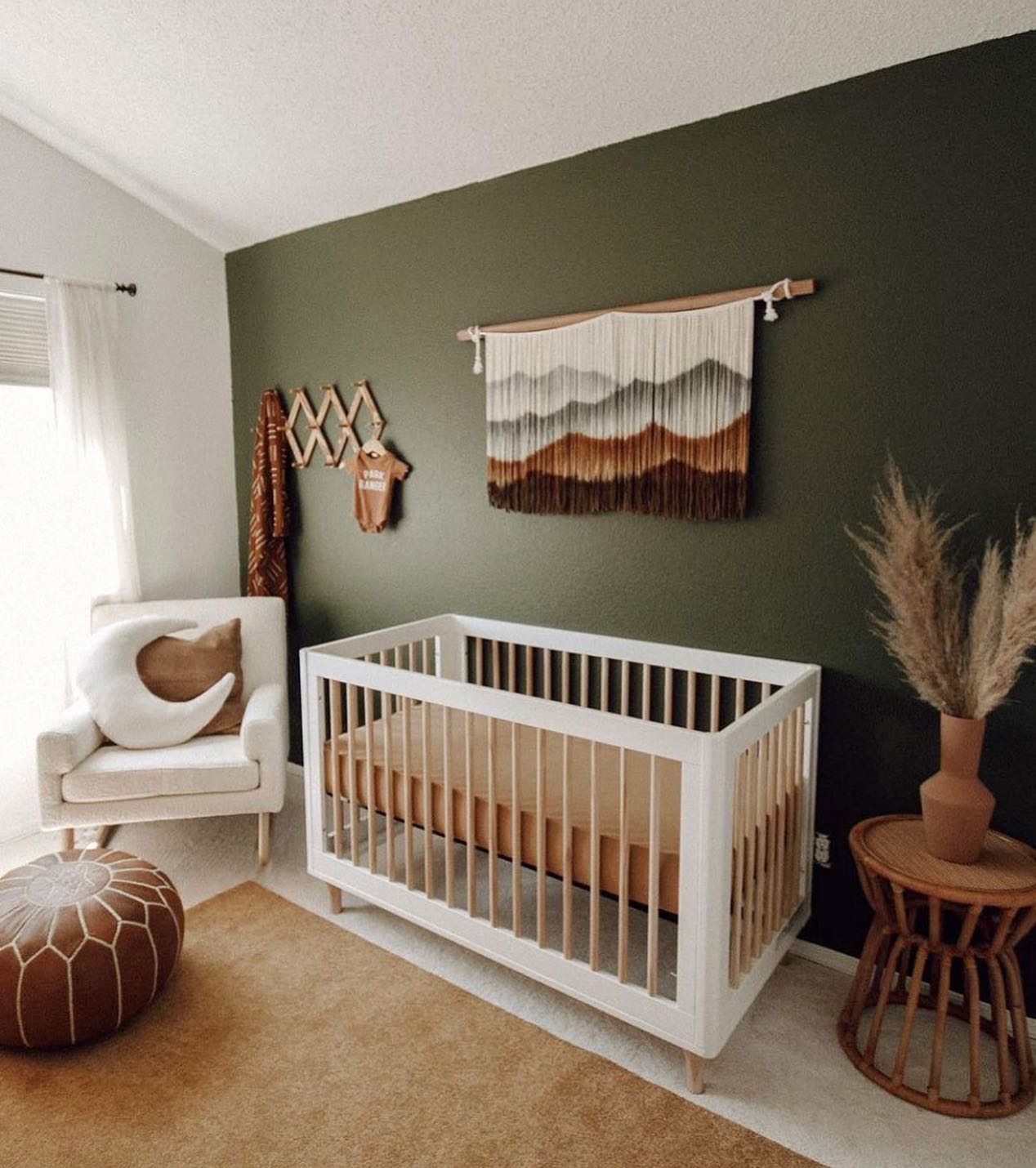 29. Moonlit Cradle with Starry Canopy: a Celestial Haven for Newborns